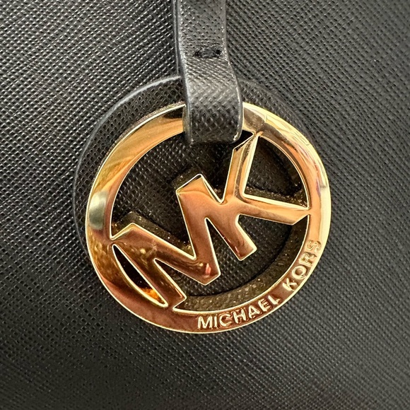 Michael Kors Black Tote with Dust Bag - Picture 4 of 8